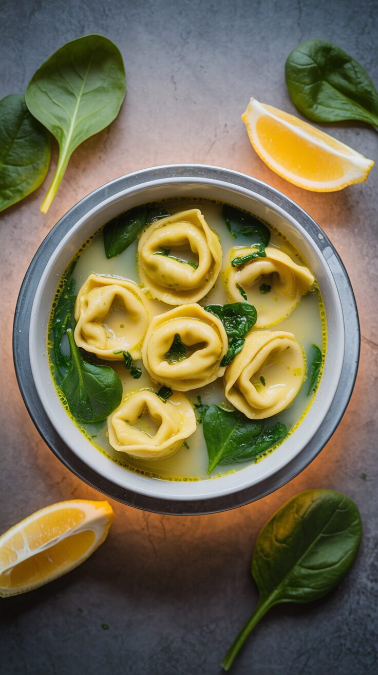 Zesty Lemon Tortellini Soup: Fresh & Bright for Spring